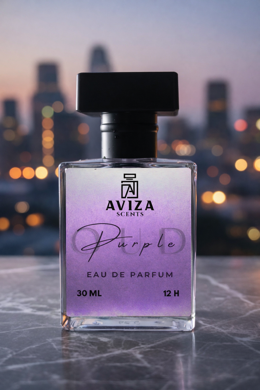 Purple Oud | Luxury Floral-Woody Eau De Parfum by AVIZA SCENTS